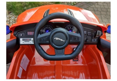 Auto Na Akumulator Jaguar F-type Pomarańczowy
