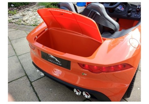 Auto Na Akumulator Jaguar F-type Pomarańczowy