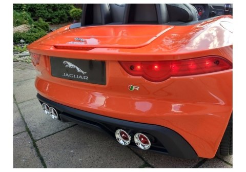 Auto Na Akumulator Jaguar F-type Pomarańczowy