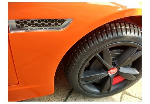 Auto Na Akumulator Jaguar F-type Pomarańczowy