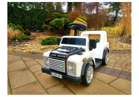 Auto Na Akumulator Land Rover 6V Biały