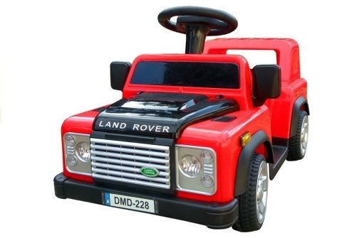 Auto Na Akumulator Land Rover 6V Czerwony