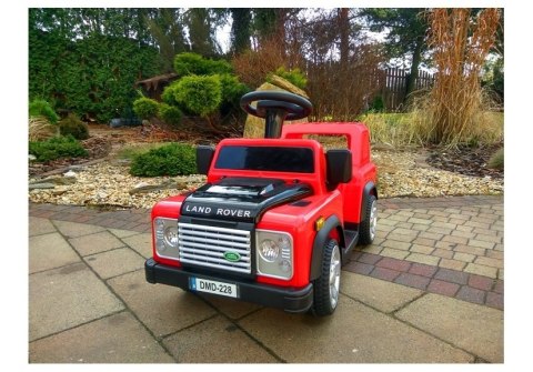 Auto Na Akumulator Land Rover 6V Czerwony