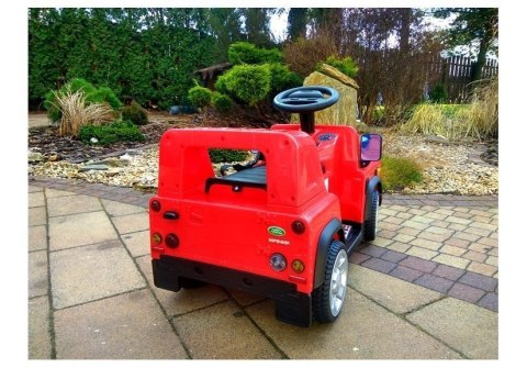 Auto Na Akumulator Land Rover 6V Czerwony