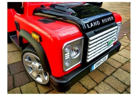 Auto Na Akumulator Land Rover 6V Czerwony