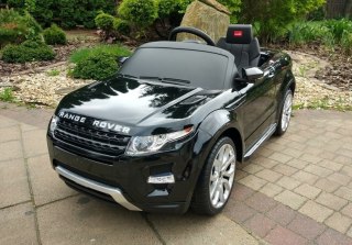 Auto Na Akumulator Range Rover Czarny Lakierowany