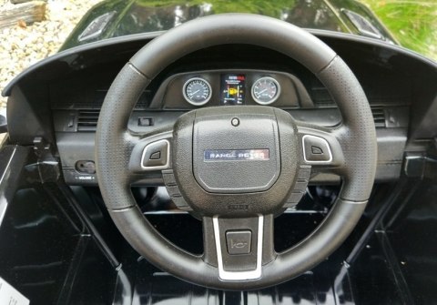 Auto Na Akumulator Range Rover Czarny Lakierowany