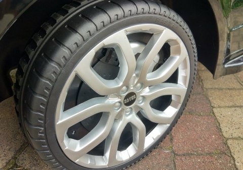 Auto Na Akumulator Range Rover Czarny Lakierowany
