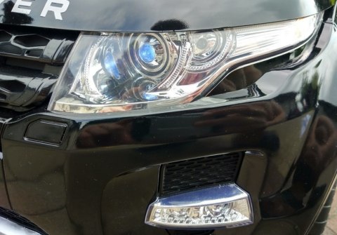 Auto Na Akumulator Range Rover Czarny Lakierowany
