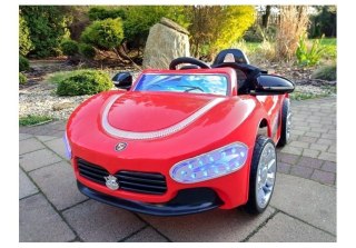 Auto na Akumulator 2x6V Czerwone