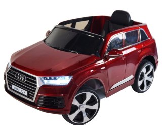 Auto na Akumulator Audi Q7 S Czerwone Lakierowane