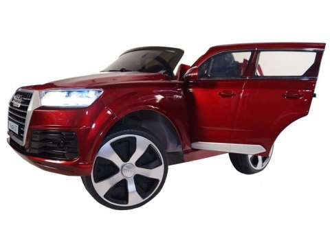 Auto na Akumulator Audi Q7 S Czerwone Lakierowane
