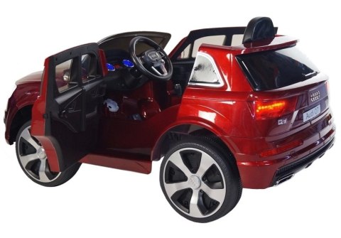 Auto na Akumulator Audi Q7 S Czerwone Lakierowane