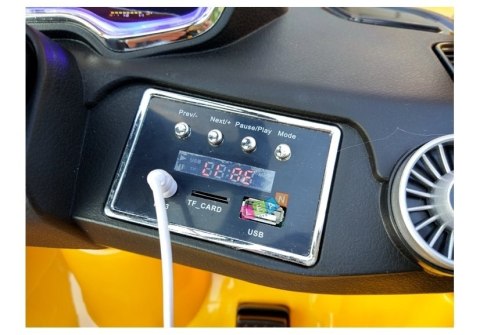 Auto na Akumulator Audi TT RS Żółte