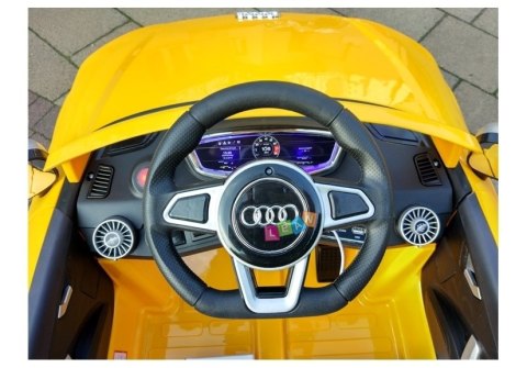 Auto na Akumulator Audi TT RS Żółte