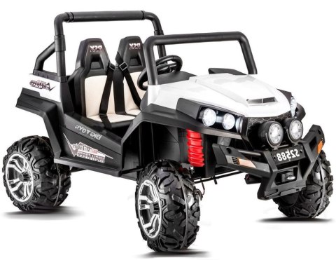 Auto na Akumulator Buggy Biały