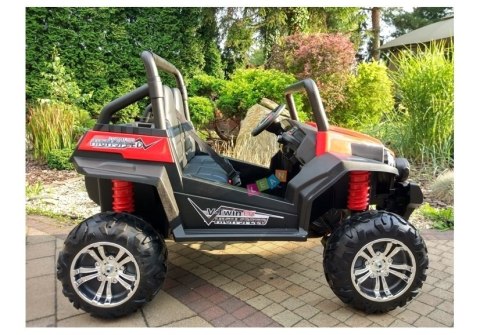Auto na Akumulator Buggy Czerwony