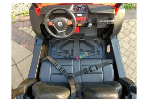 Auto na Akumulator Buggy Czerwony