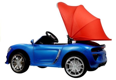 Auto na Akumulator Cabrio z Daszkiem Niebieski