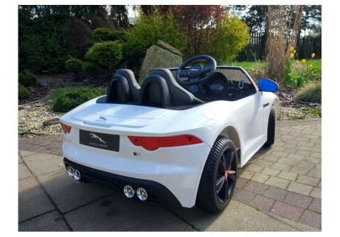 Auto na Akumulator Jaguar F type Biały