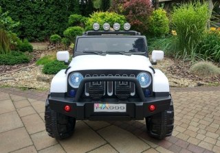 Auto na Akumulator Jeep WXE1688 2-osobowy Biały
