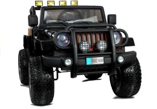 Auto na Akumulator Jeep WXE1688 2-osobowy Czarny