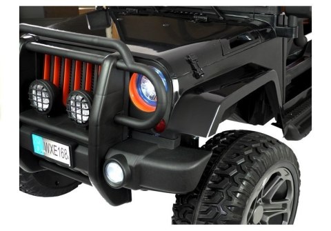 Auto na Akumulator Jeep WXE1688 2-osobowy Czarny