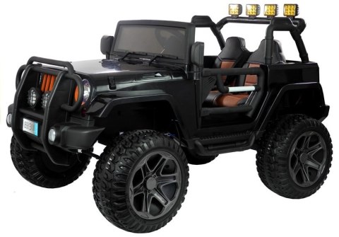 Auto na Akumulator Jeep WXE1688 2-osobowy Czarny