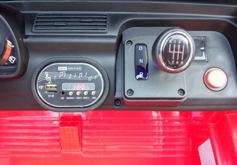 Auto na Akumulator Jeep WXE1688 2-osobowy Czerwony