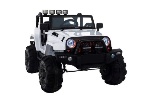 Auto na Akumulator Jeep WH88 Biały Koła EVA