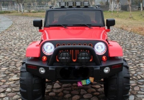 Auto na Akumulator Jeep WH88 Koła EVA Czerwony