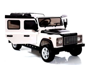 Auto na Akumulator Land Rover 12V Biały