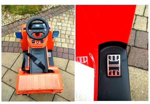 Auto na Akumulator Land Rover 6V Pomarańczowy