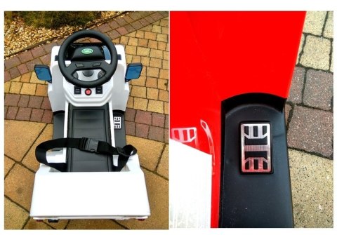 Auto na Akumulator Land Rover 6V Pomarańczowy