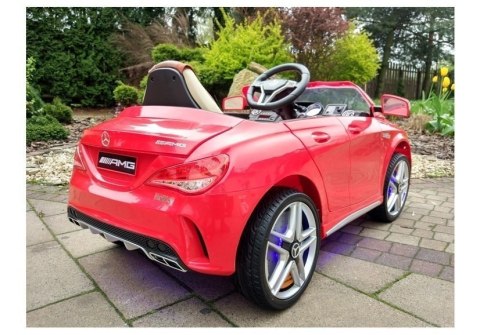 Auto na Akumulator Mercedes CLA czerwony