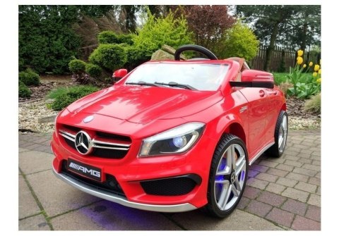 Auto na Akumulator Mercedes CLA czerwony