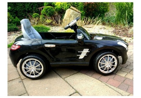 Auto na Akumulator Mercedes SLS czarny