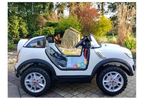 Auto na Akumulator Mini Nowy Model Biały