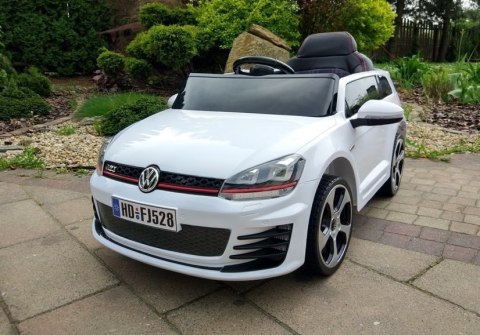 Auto na Akumulator Volkswagen Golf Biały