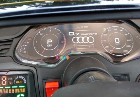 Auto na akumulator AUDI Q7 czerwone lakierowane