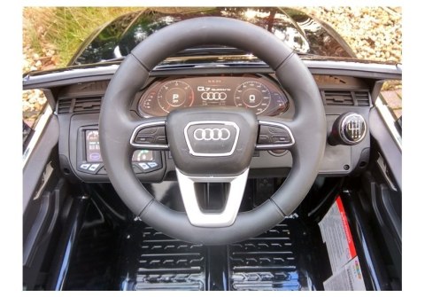 Auto na akumulator AUDI Q7 niebieskie lakierowane