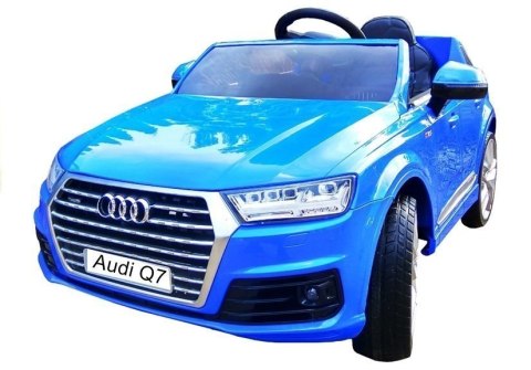Auto na akumulator AUDI Q7 niebieskie