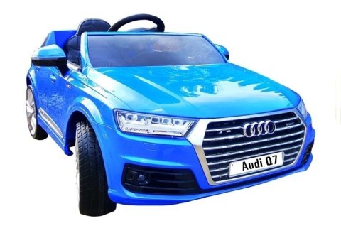 Auto na akumulator AUDI Q7 niebieskie
