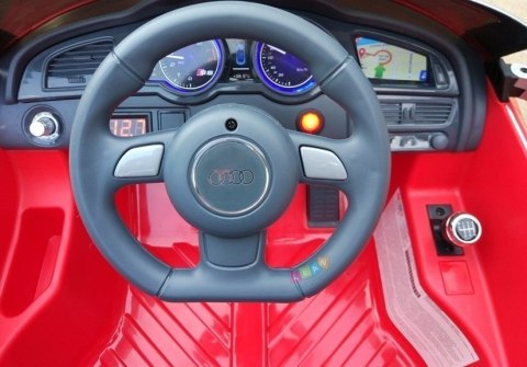 Auto na akumulator Audi S5 czerwone