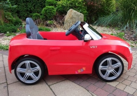 Auto na akumulator Audi S5 czerwone