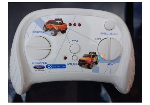 Auto na akumulator Ford Ranger Czarny Mat 4x4