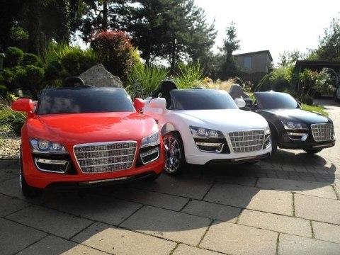 Auto na akumulator KD100 Biały