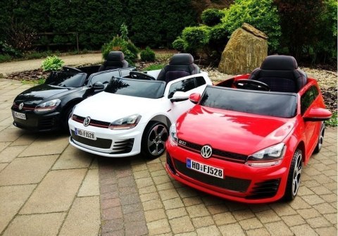 Auto na akumulator Volkswagen Golf Czarny