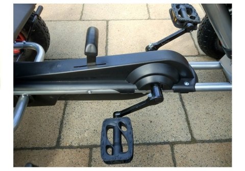 Gokart GM18 Czarny Pompowane Koła