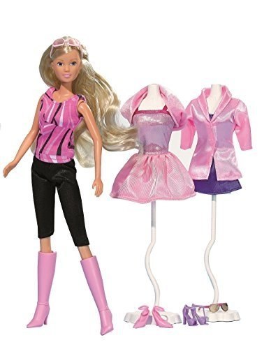 Lalka Steffi z ubrankami